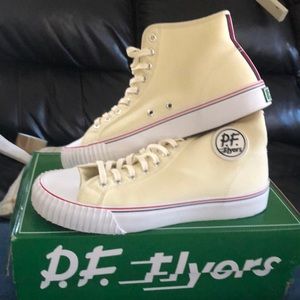 PF Flyers Cream Colour